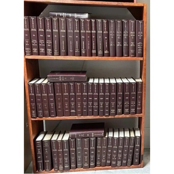 Books for decor; Decorative law books  Lots Of 55 Law Book; Perfect For Decor - Picture 1 of 1